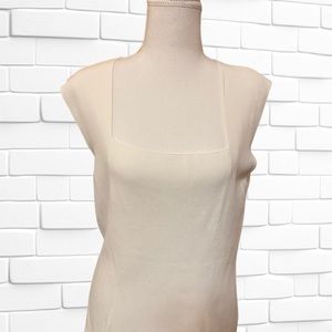 Talbots White Sleeveless Top/Sweater